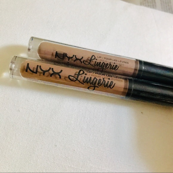 NYX Other - 🆕💋Bundle of 2 Nude NYX Lip Lingerie Lipsticks